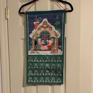 Vintage Avon Advent Calendar Wall Hanging